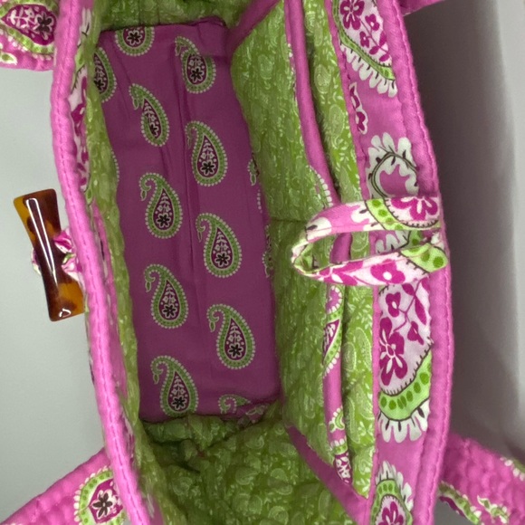 Like New Vera Bradley Mini Tote / Bag Pink… - Picture 3 of 3